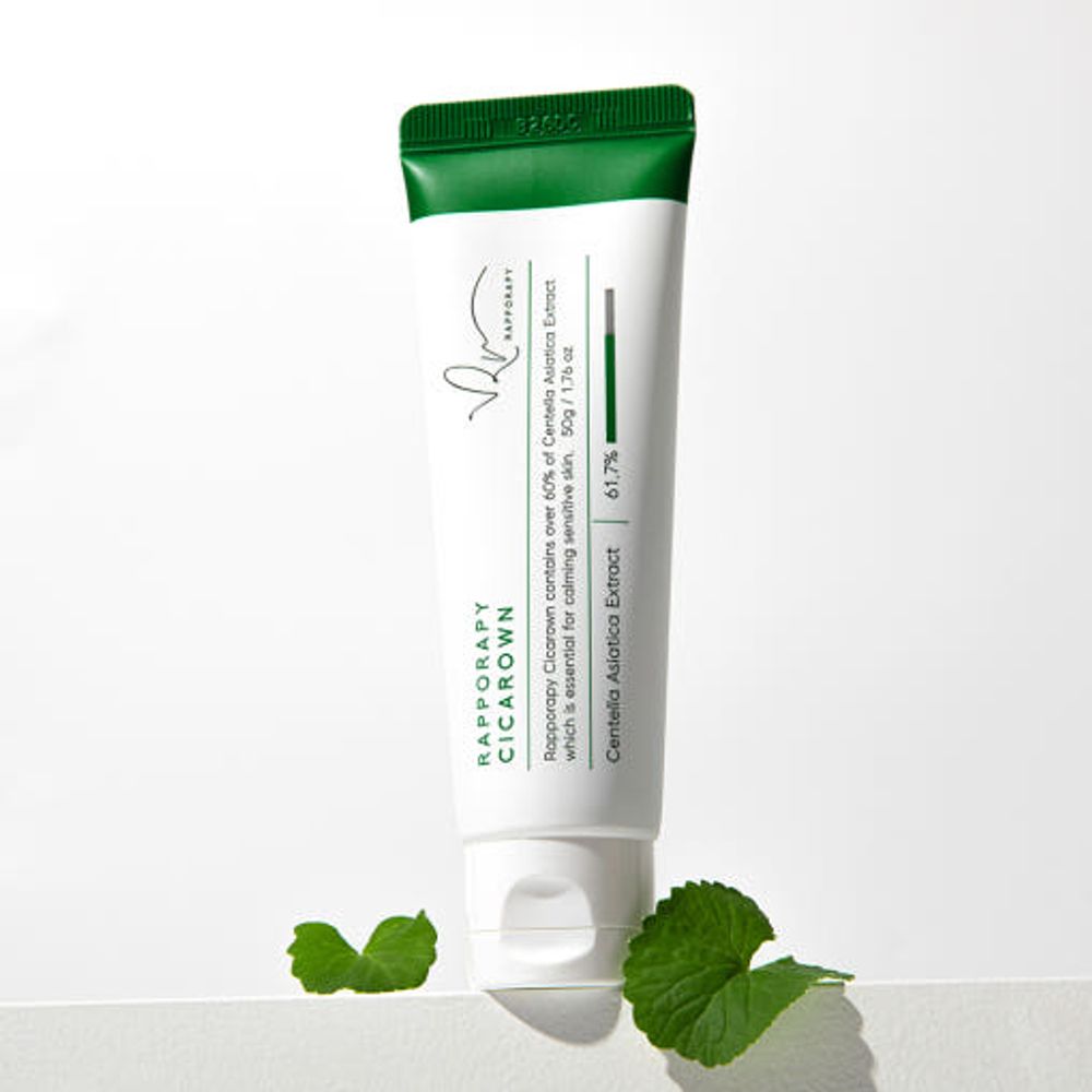 DERMAGEN Rapporapy Cicarown Cream 50g 1.76 oz – 61.7% Centella Asiatica Extract, 5-Complex Ceramides, Hyaluronic Acid, Soft Hydrating Texture _ Made in KOREA